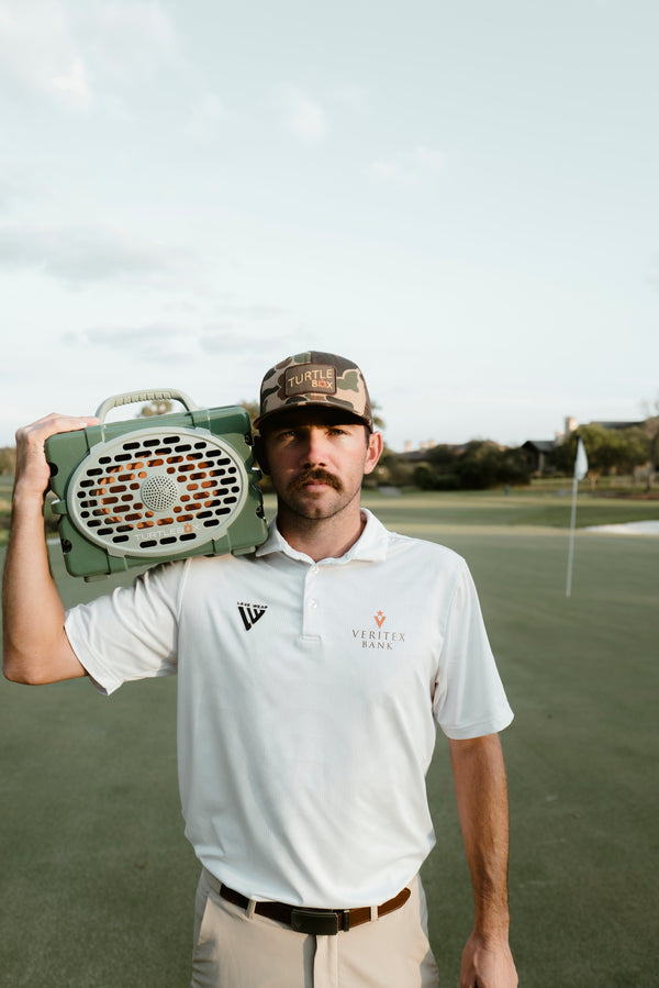 Introducing Turtlebox ambassador and pro golfer, Chandler Phillips