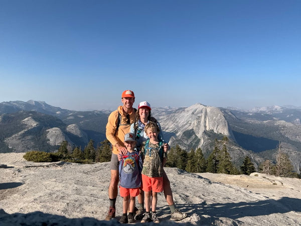 Turtlebox Co-Founder, Jonathan, with his family on a road trip