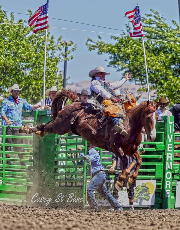 Richie Champion riding a horse
