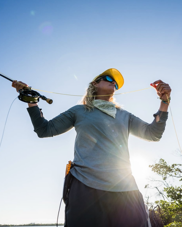 Lacey Kelly fly fishing