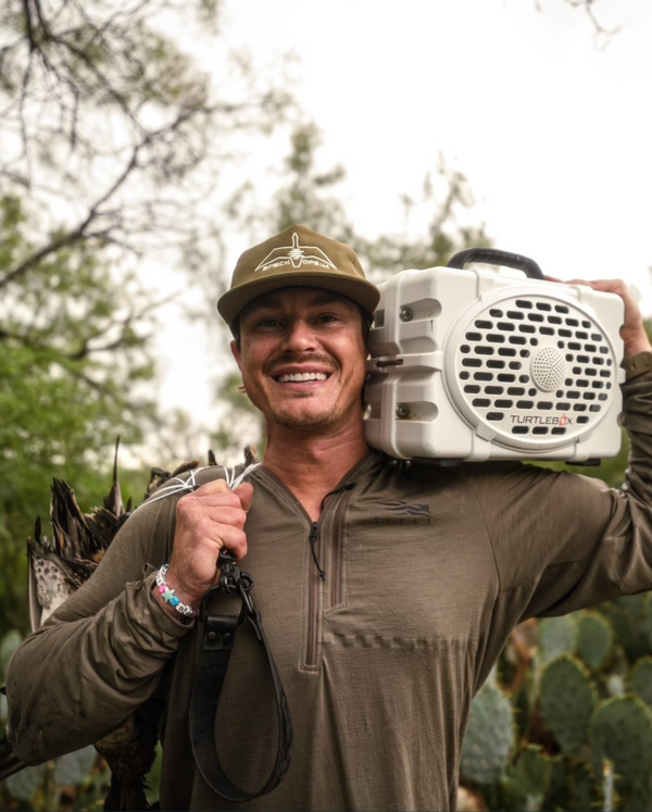 Ambassador Luke Bledsoe with his Turtlebox