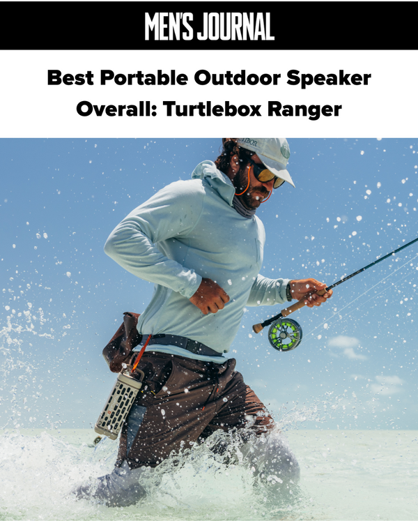 Best Portable Outdoor Speaker Overall: Turtlebox Ranger