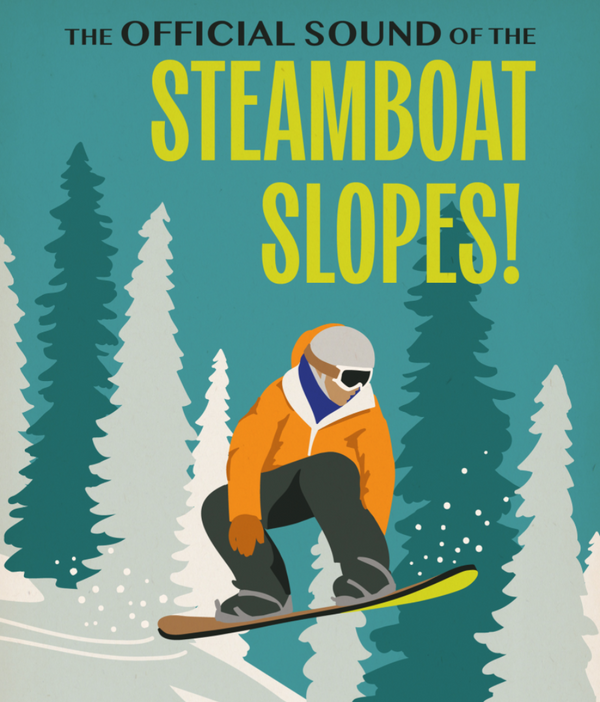 Turtlebox is the official audio partner of Steamboat Ski Resort