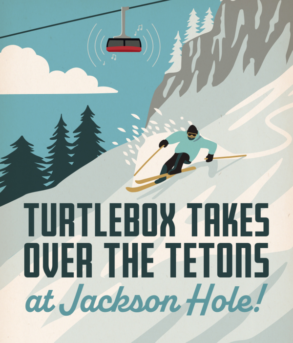Turtlebox is the official audio partner of Jackson Hole Mountain Resort