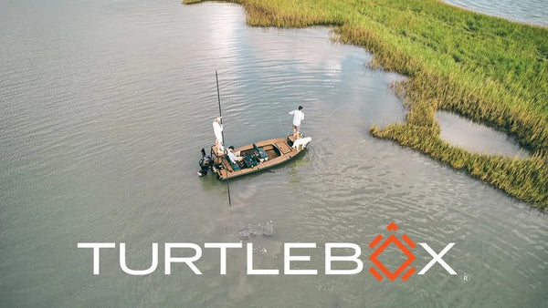 Turtlebox on a fishing trip