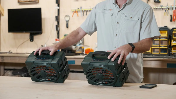 Pairing two Turtlebox speakers