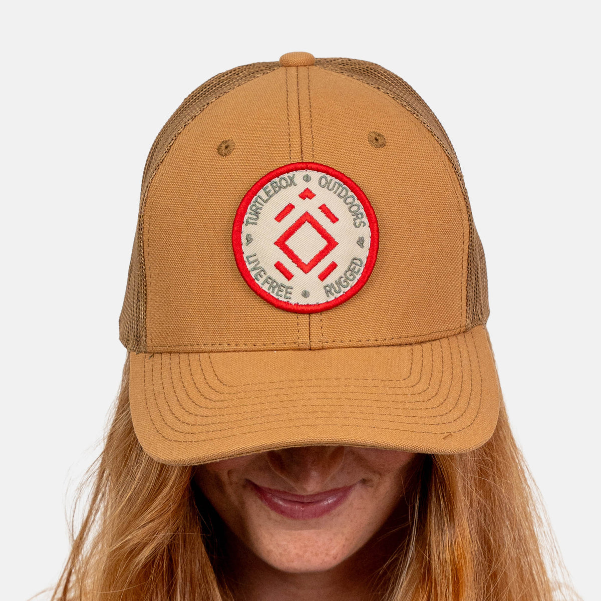 Lifestyle Turtlebox Original Patch Hat - Tan
