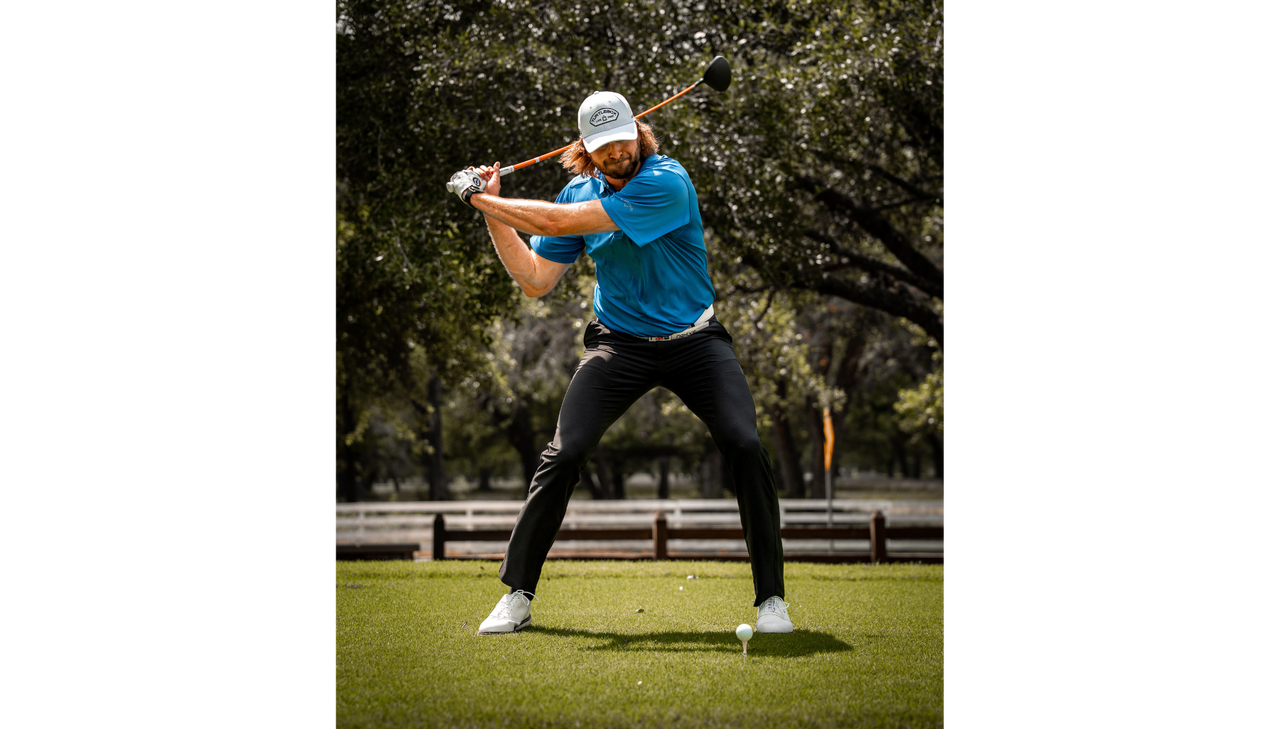 Sean Johnson on the golf course