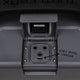 Turtlebox Grande speaker in gray port view #speaker-color_gray