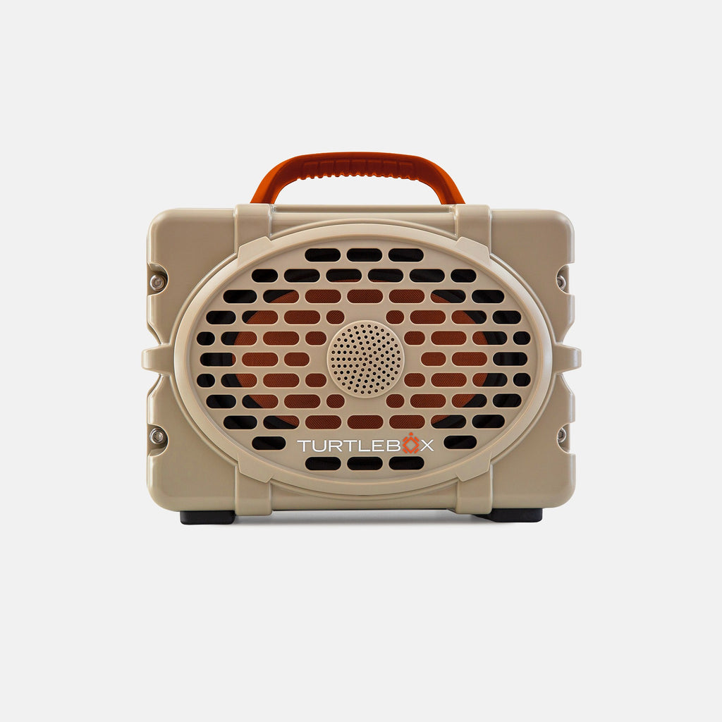 Original Gen 3 Western variant Tan and Burnt Orange Front View #speaker-color_western