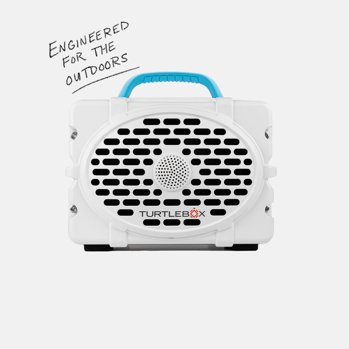 Tarpon speaker front with measures information, 10lbs, 12 by 8.75 inches #speaker-color_tarpon-artist-series