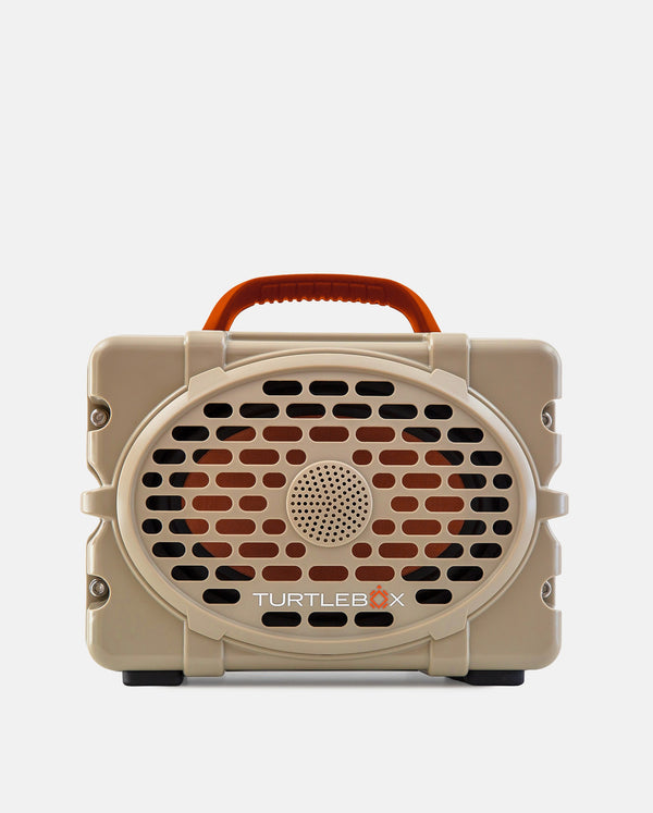 Original Gen 3 Western variant Tan and Burnt Orange Front View aligned bottom in the portrait image