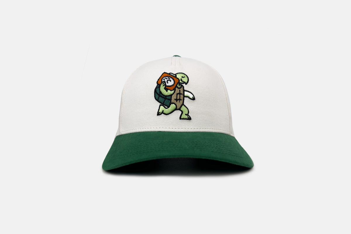Studio front shot of the Jammin' Turtle Cap