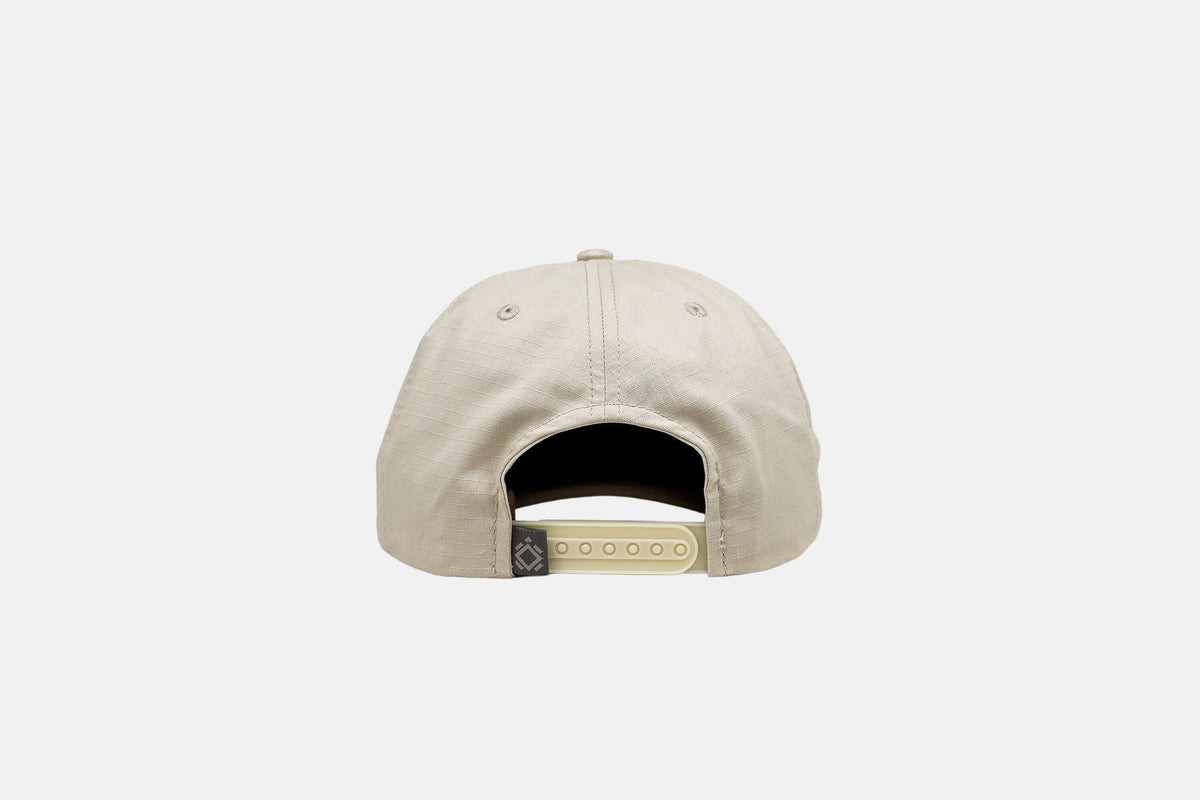 Studio back shot of the Rip-Stop Rainbow Tarpon Hat