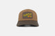 Studio front shot of the Old School Hunter Hat