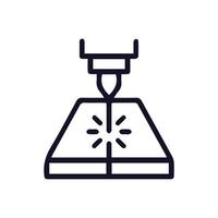 Logo of a laser line