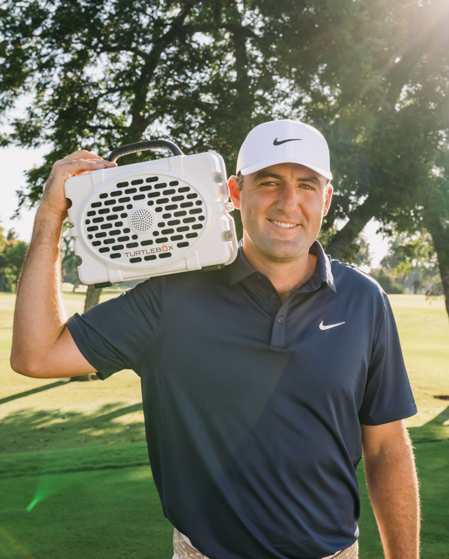 Scottie Scheffler is the newest Turtlebox ambassador