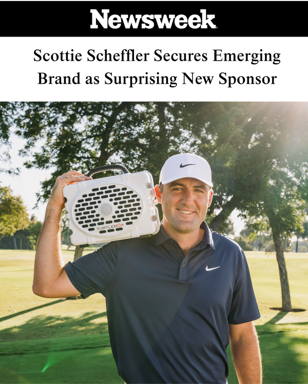 Scottie Scheffler x Turtlebox ambassador