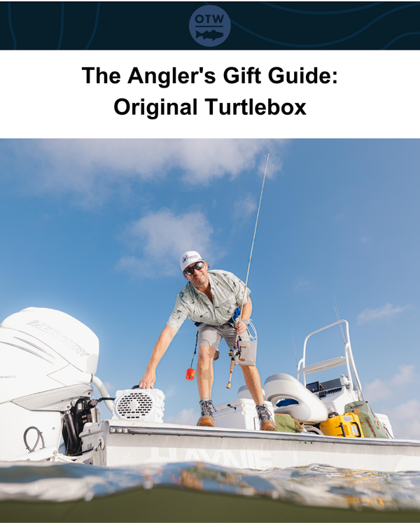 lifestyle image of the Original Turtlebox - Best Gift for Fishermen