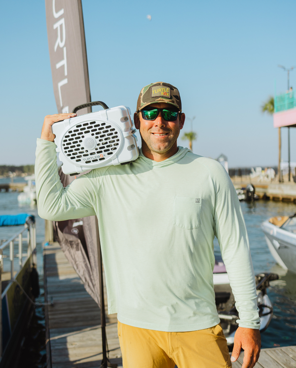 lifestyle photo of Lee Livesay Bassmaster Elite Angler | Turtlebox Ambassador 