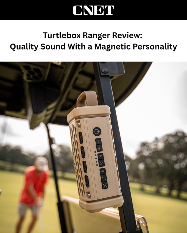 CNET: Turtlebox Ranger Bluetooth Speaker Review: Quality Sound With a Magnetic Personality