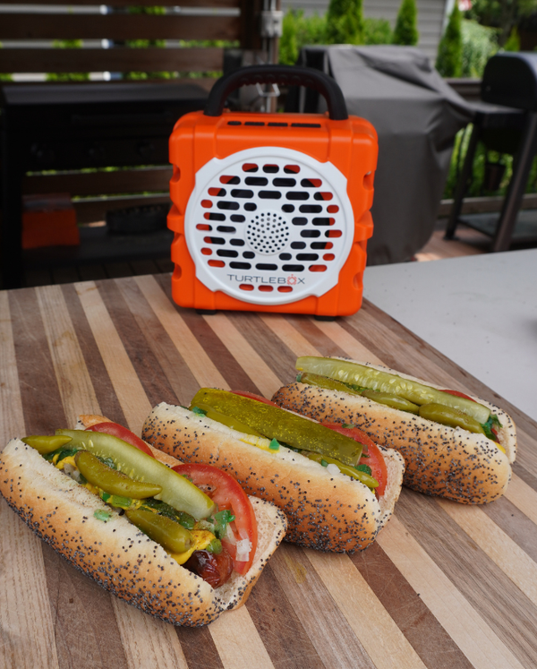 Classic Chicago Style Hotdog