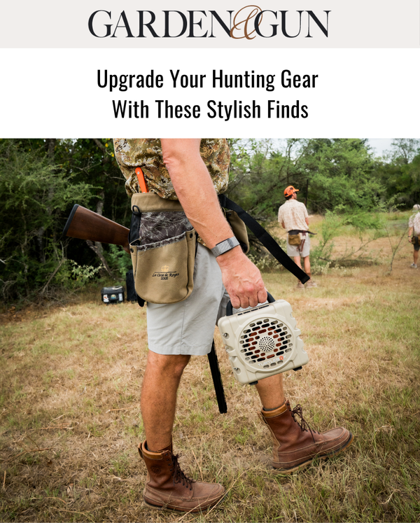 Garden & Gun: Upgrade Your Hunting Gear With The Turtlebox Cub