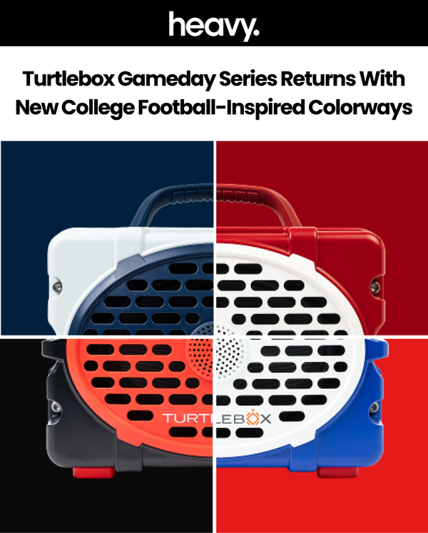 Heavy: Turtlebox Gameday Series Returns With New College Football-Inspired Colorways
