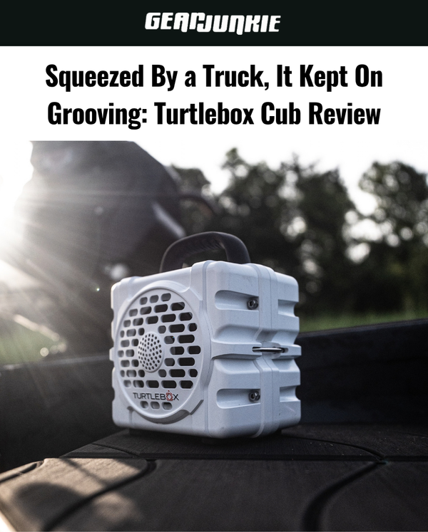 GearJunkie: Squeezed By a Truck, It Kept On Grooving