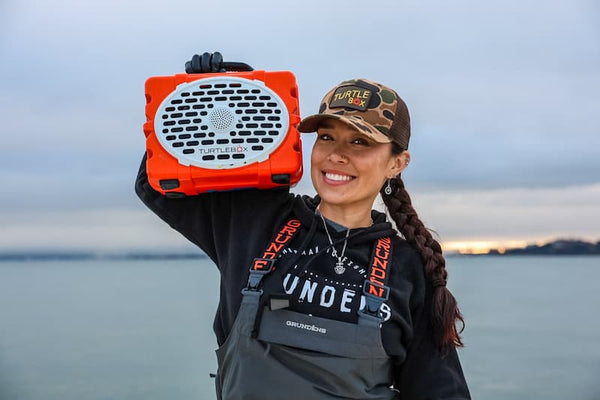 Introducing Turtlebox ambassador and Fishing Guide, Virginia Salvador 