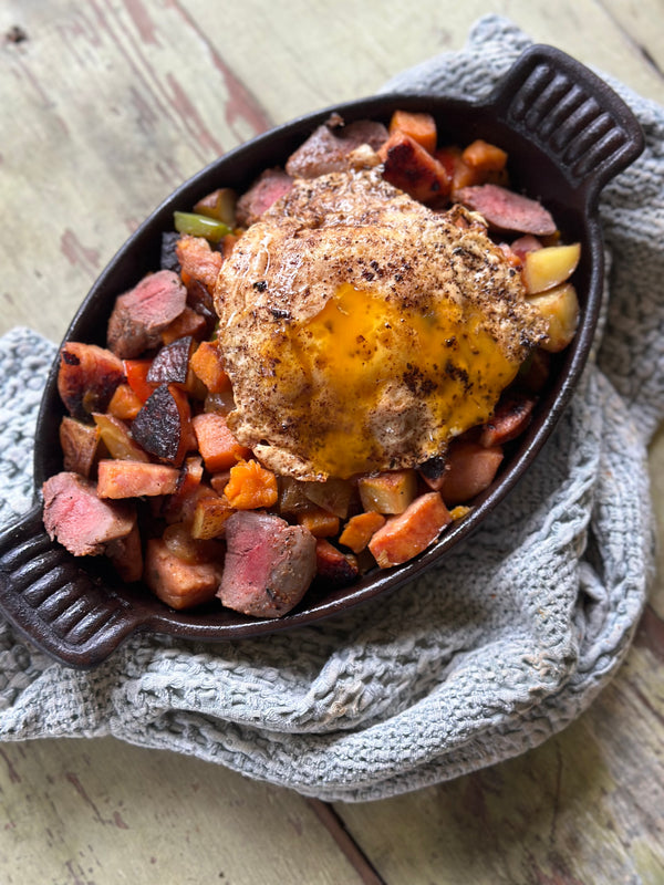 RECIPE: Camp Hash with Dove