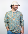 A lifestyle photo of the Turtlebox Sun Hoodie