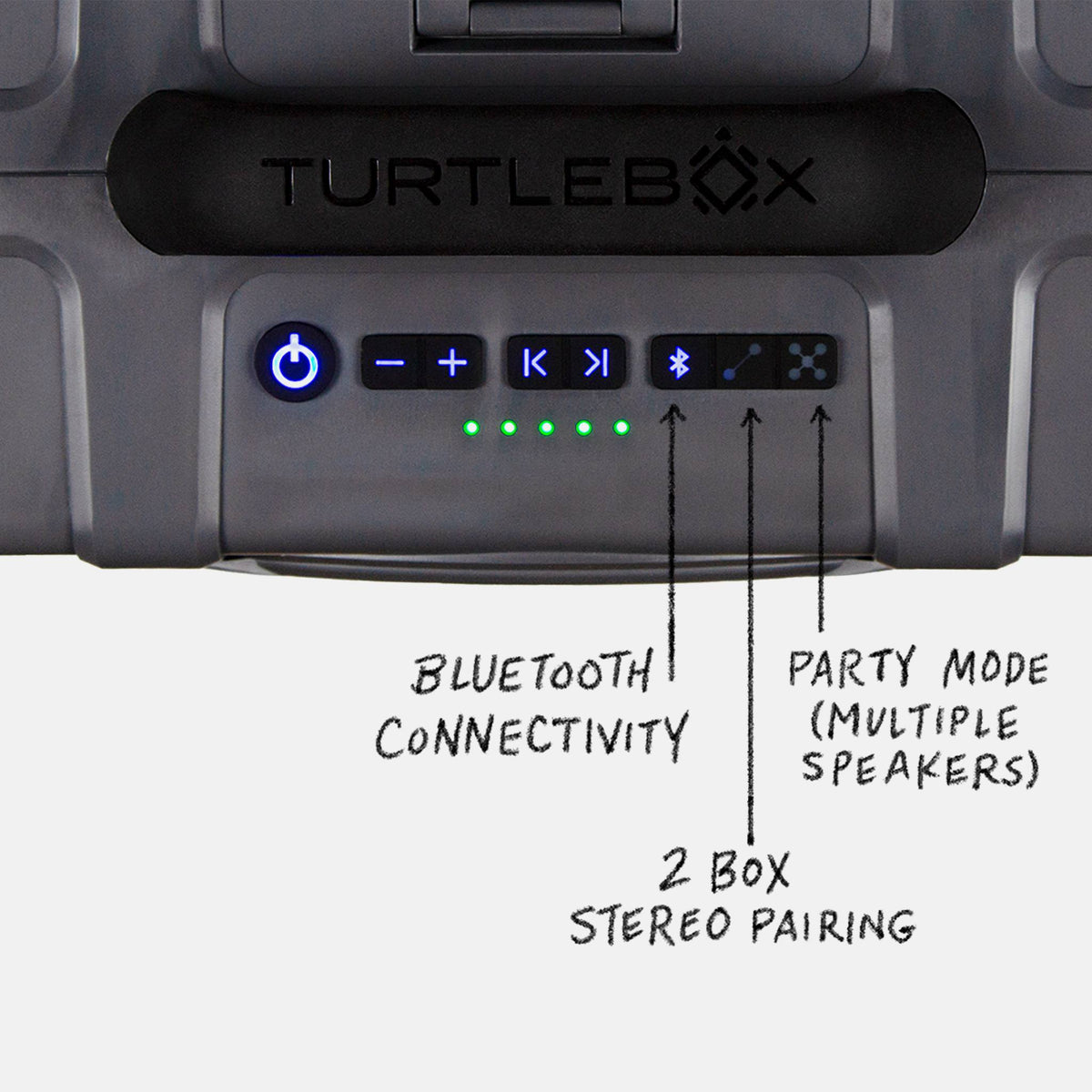The Turtlebox Grande: LOUD! Outdoor Waterproof Bluetooth Speaker ...