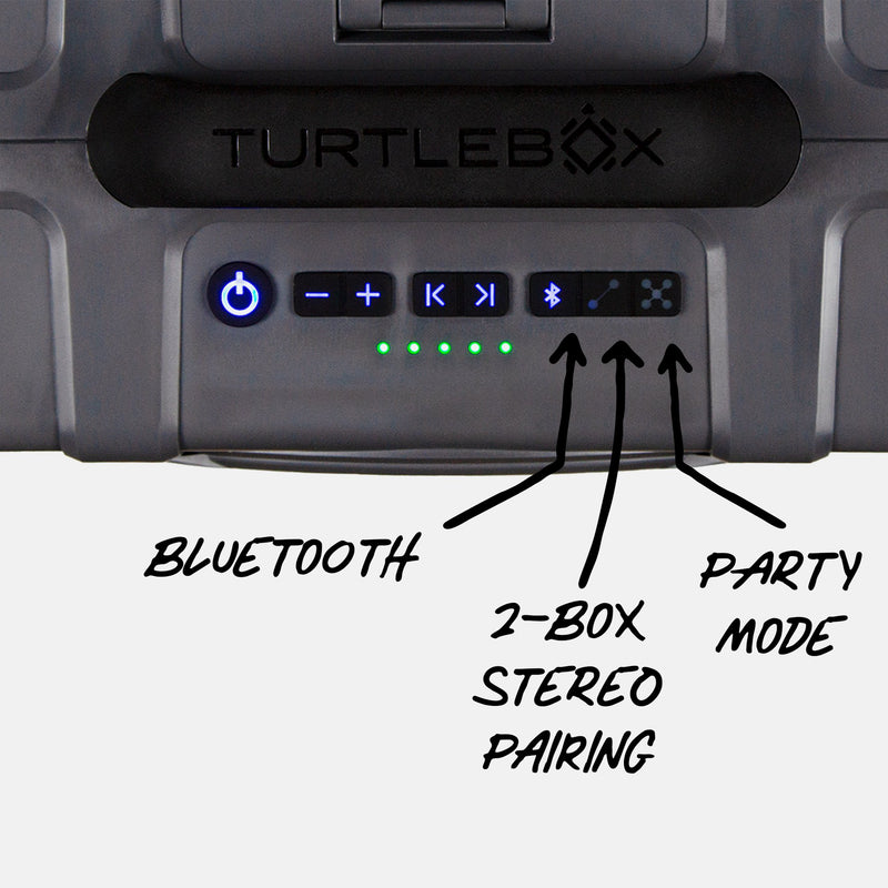 The Turtlebox Grande: LOUD! Outdoor Waterproof Bluetooth Speaker TURTLEBOX The Turtlebox Grande: LOUD! Outdoor Waterproof Bluetooth Speaker TURTLEBOX