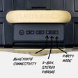 Black & Gold Original Gen 3 top macro view #speaker-color_black-gold-gameday-series