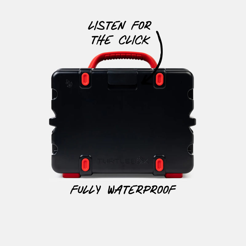 Black & Red Original Gen 3 back view #speaker-color_black-red-gameday-series