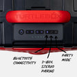 Black & Red Original Gen 3 top macro view #speaker-color_black-red-gameday-series