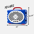 Blue & Crimson Original Gen 3 quarter view #speaker-color_blue-crimson-gameday-series