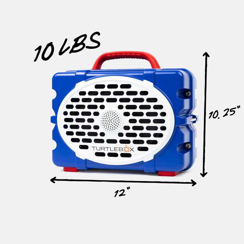 Blue & Crimson Original Gen 3 quarter view #speaker-color_blue-crimson-gameday-series