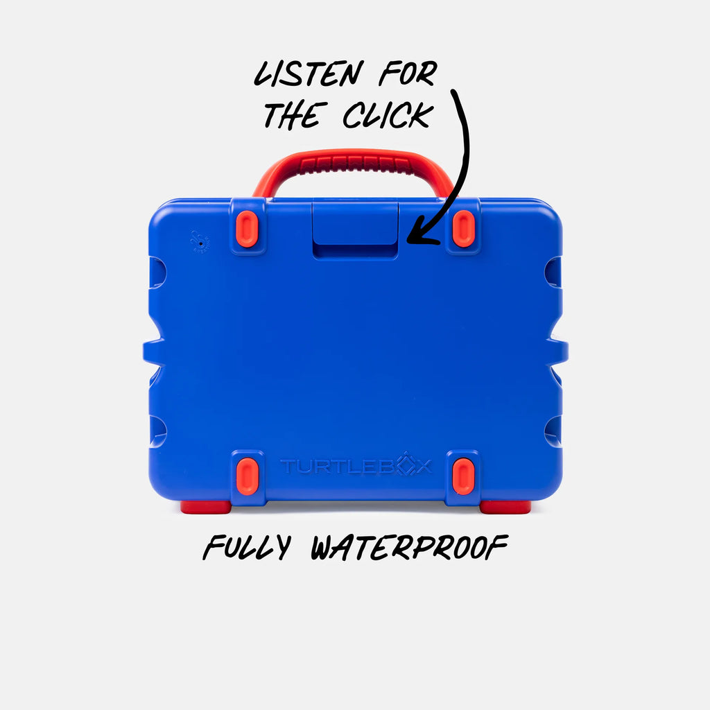 Blue & Crimson Original Gen 3 back view #speaker-color_blue-crimson-gameday-series