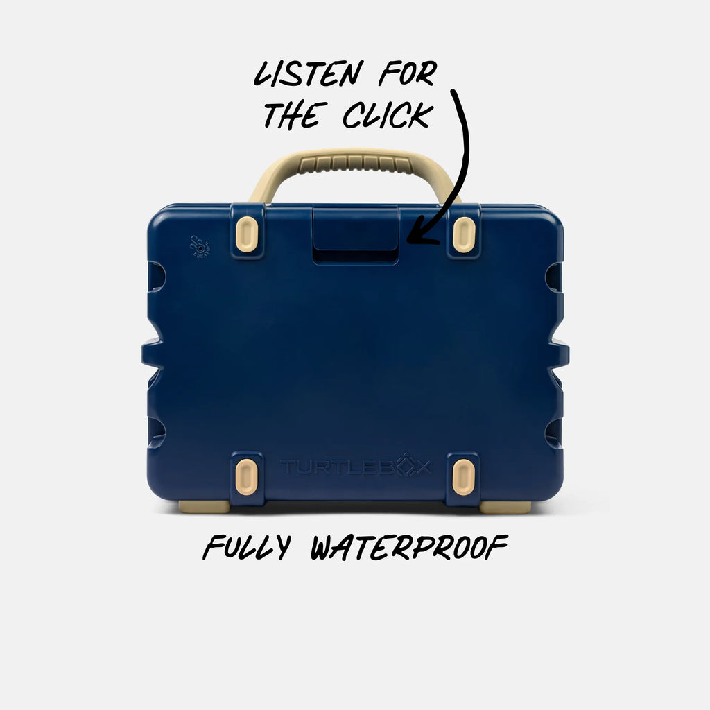 Navy & Gold Original Gen 3 back view #speaker-color_navy-gold-gameday-series
