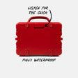 Crimson & White Original Gen 3 back view #speaker-color_crimson-white-gameday-series