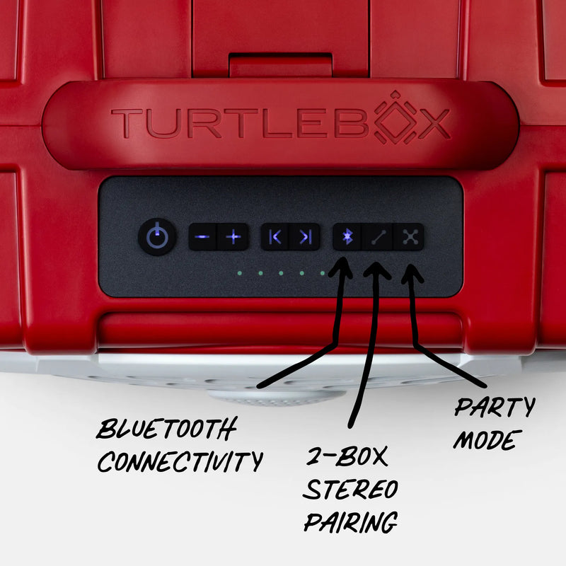 Crimson & White Original Gen 3 top macro view #speaker-color_crimson-white-gameday-series