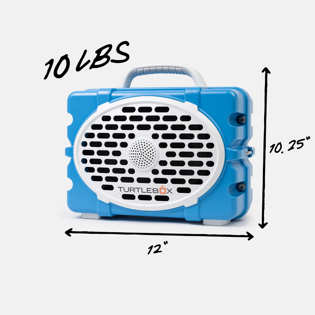 Light Blue & White Original Gen 3 quarter view #speaker-color_light-blue-white-gameday-series