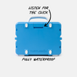 Light Blue & White Original Gen 3 back view #speaker-color_light-blue-white-gameday-series