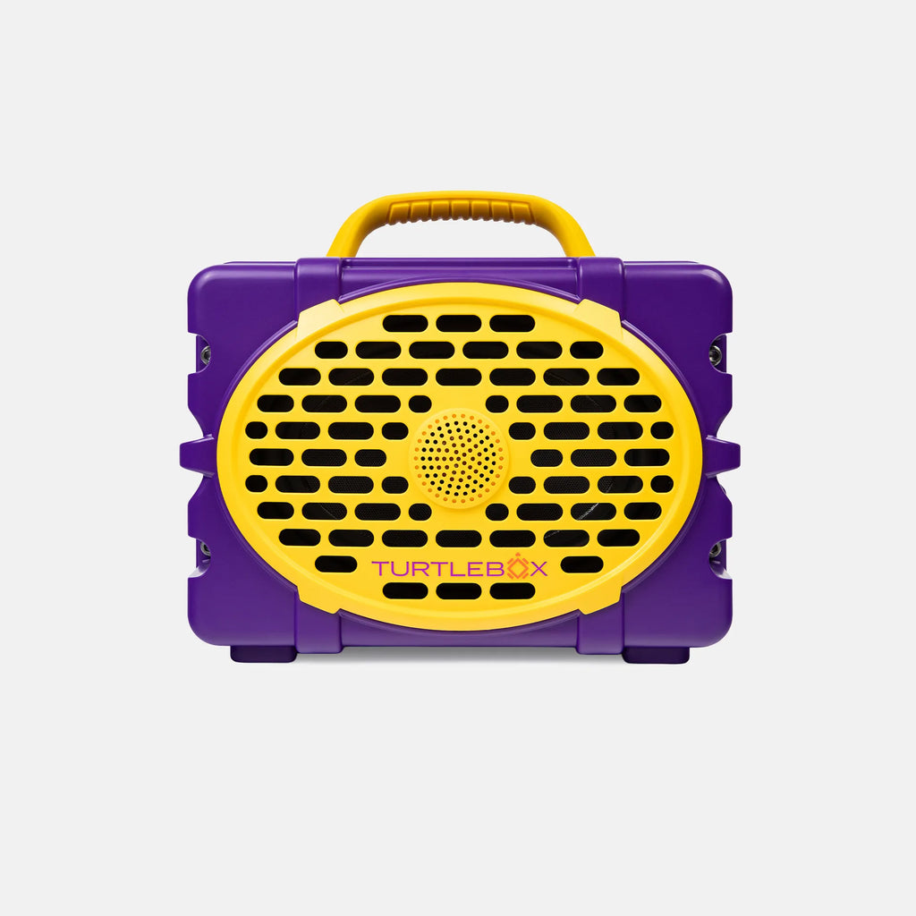 Purple & Gold Original Gen 3 front view #speaker-color_purple-gold-gameday-series