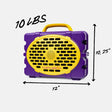 Purple & Gold Original Gen 3 quarter view #speaker-color_purple-gold-gameday-series