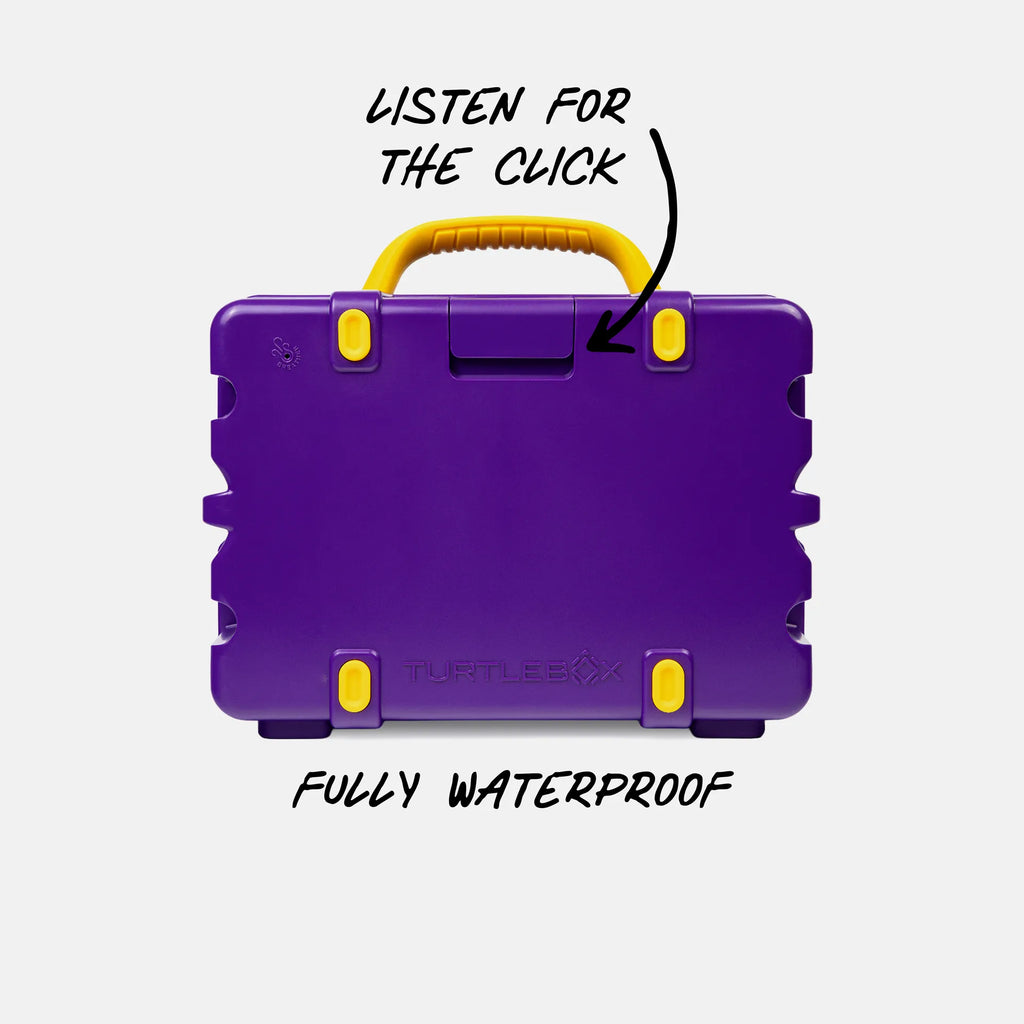 Purple & Gold Original Gen 3 back view #speaker-color_purple-gold-gameday-series