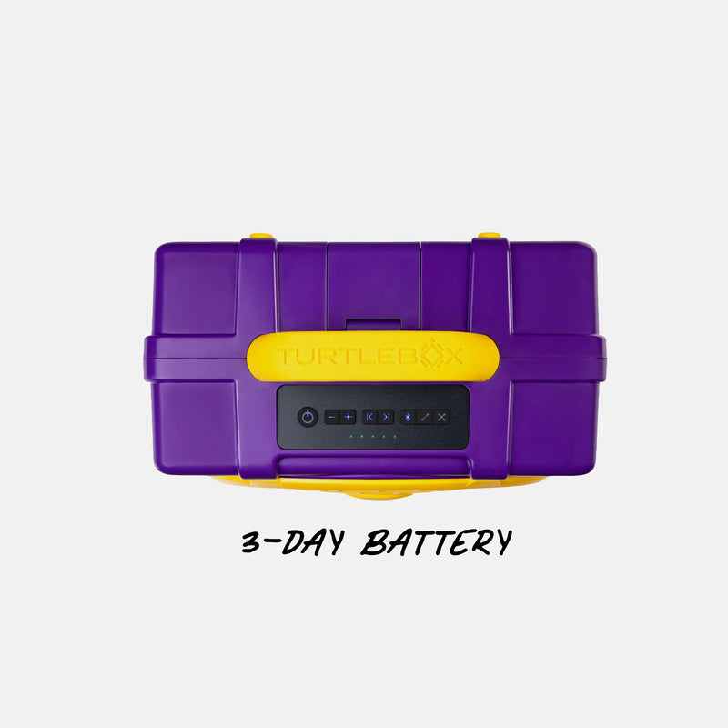 Purple & Gold Original Gen 3 top view #speaker-color_purple-gold-gameday-series