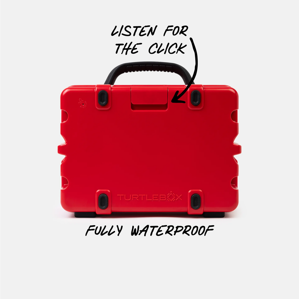 Red & White Original Gen 3 back view #speaker-color_red-white-gameday-series
